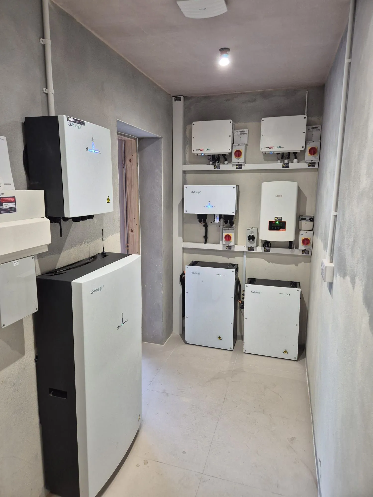 battery storage for solar panels